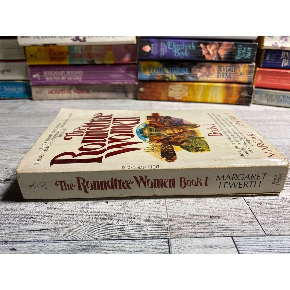 The Roundtree Women Book‎ 1 Historical Romance Paperback Margaret Lewerth 1979